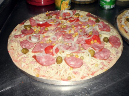 calabresa com mussarela